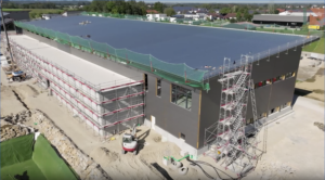 Fassadenarbeiten am CTS GmbH Gebäude